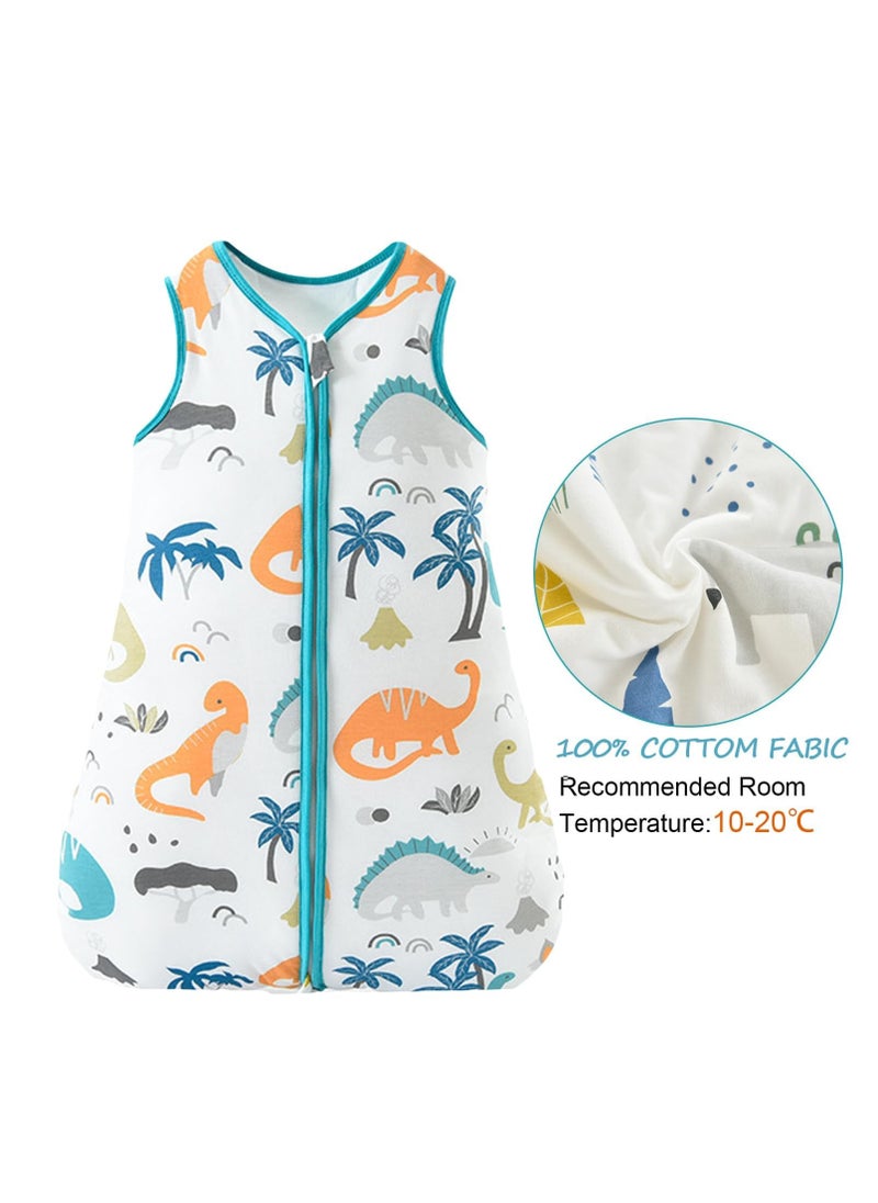 Bebiland - Baby Sleep Sack, Newborn Wearable Blanket, Boy and Girls Clothes Little Sleepers Pajamas for Toddler 6-12 Months (Dinosaur﻿) - Image 1