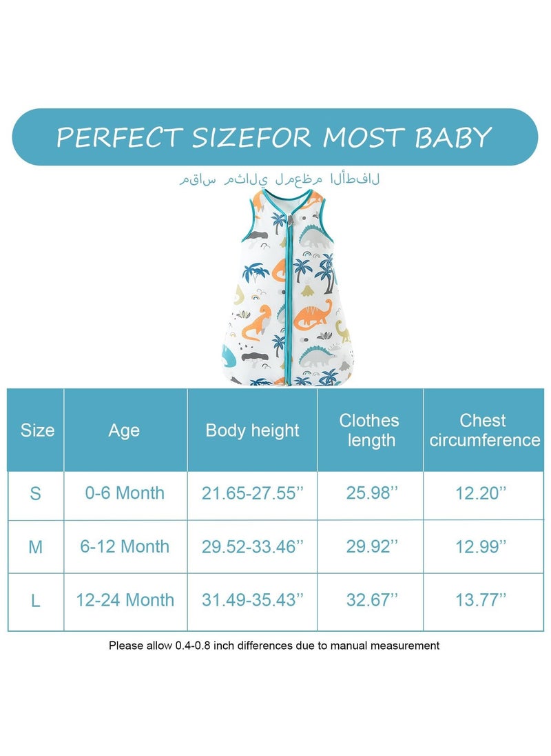 Baby Sleep Sack, Newborn Wearable Blanket, Boy and Girls Clothes Little Sleepers Pajamas for Toddler 6-12 Months (Dinosaur﻿) - pzsku/Z2E437651A262DC8B1F28Z/45/_/1717491502/34538be2-634f-4c7d-b06c-9ce909defd7b