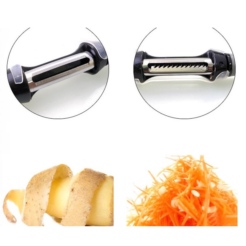 2pcs Multifunction Potato Dual-purpose Paring Cutter Vegetable Kitchen Gadget for Home - Image 5