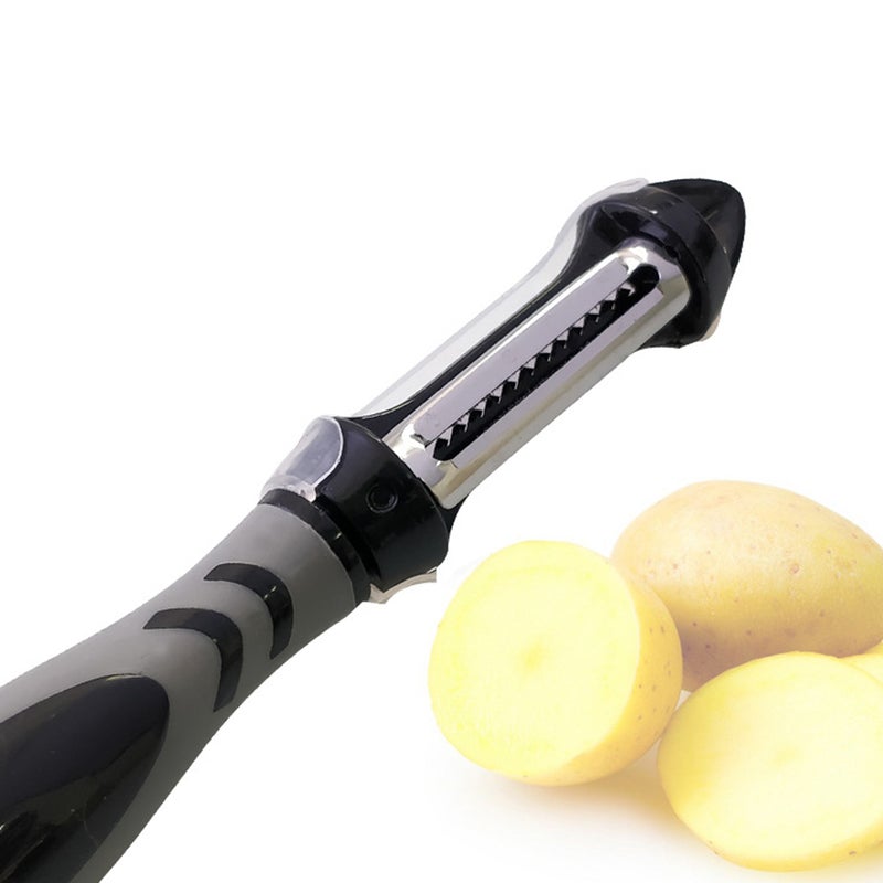 2pcs Multifunction Potato Dual-purpose Paring Cutter Vegetable Kitchen Gadget for Home - Image 3