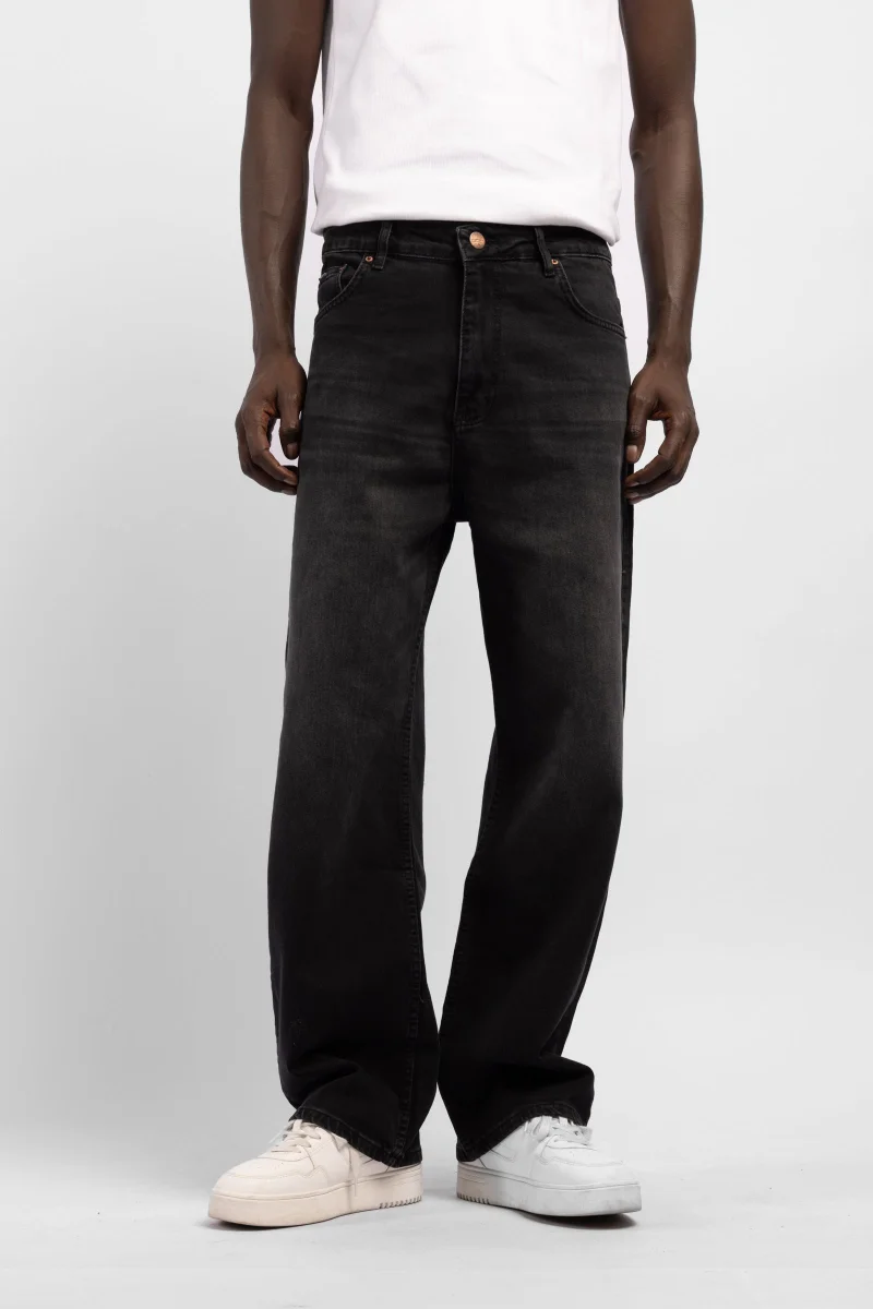 كاتش بنطال جينز فضفاض مغسول