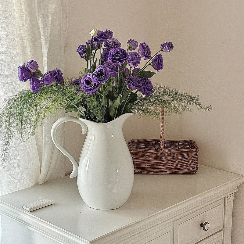GroveMade American White Milk Jug 28*15cm - Image 4