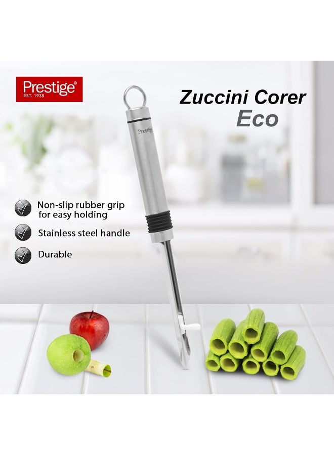 Prestige Eco Stainless Steel Kusa Peeler With Larding Pin, Silver Silver - Image 5