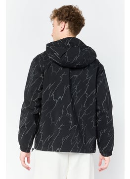 adidas Originals Men Sportswear Fit Long Sleeves Outdoor Jacket, Multicolor  - Image 4