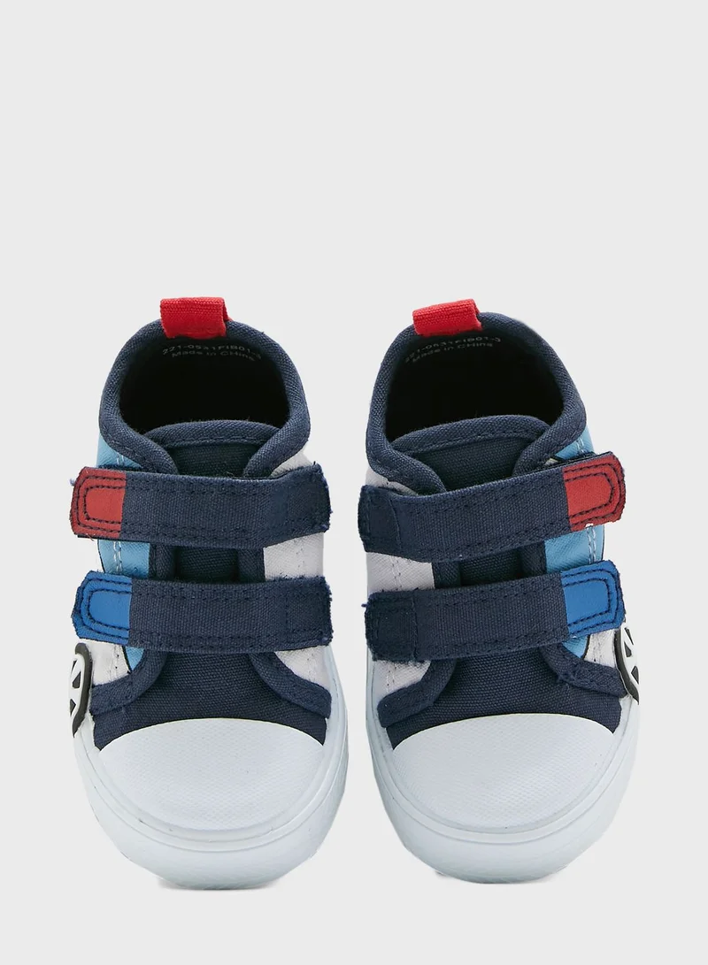 RB Infant Police Car Print Sneakers