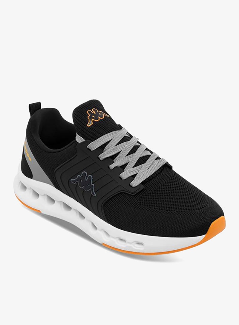 Kappa Men Logo Embossed Lace-Up Sports Shoes - Image 2