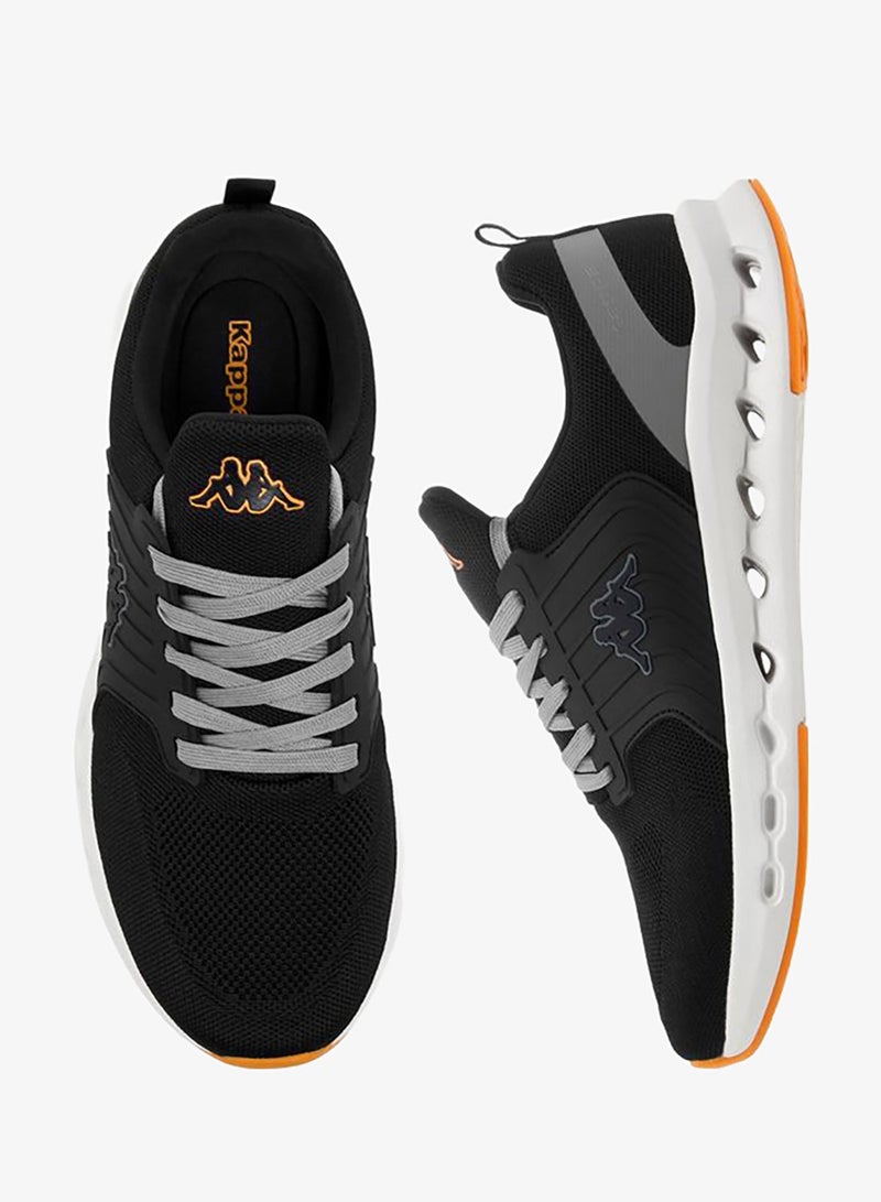 Kappa Men Logo Embossed Lace-Up Sports Shoes - Image 3