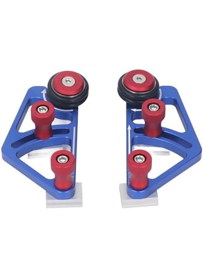 Aluminum Alloy Woodworking Bearing Roller Feeder Tool For Table Saw And Band Saw - Image 4