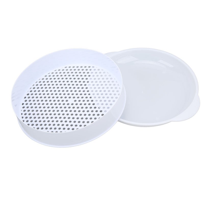 Microwave Steamers Transparent Cover Deformation Resistant Heated Steamer with Lid Handle for Home Kitchen Large Single Layer - Image 3