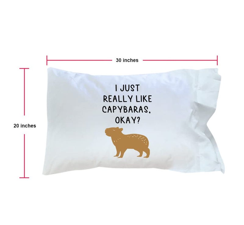 SpreadPassion Capybara Pillowcase - Capybara Lover Gift - Image 5