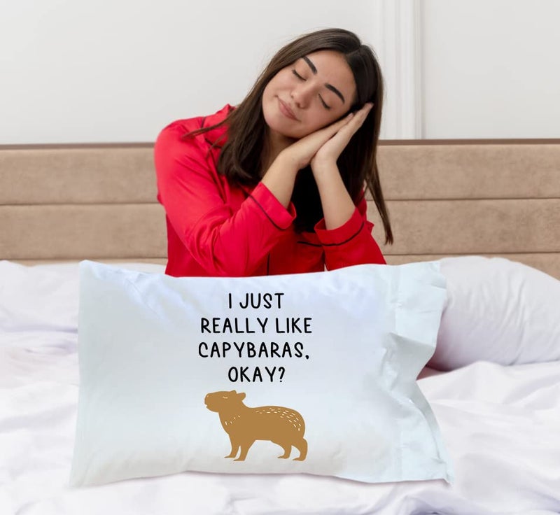 SpreadPassion Capybara Pillowcase - Capybara Lover Gift - Image 4