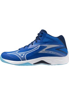 Mizuno Thunder Blade Z Mid Unisex Volleyball Shoes Blue  - Image 1
