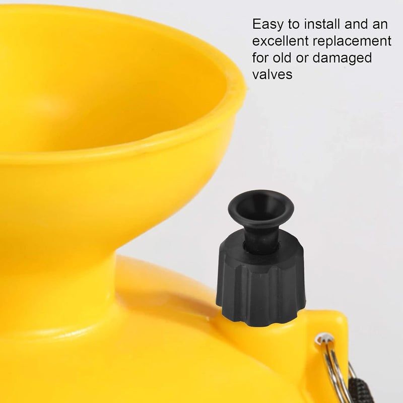 كلاراكو صمام تحرير أمان، صمام تخفيف الهواء صديق للبيئة لرشاش الظهر 3 لتر/5 لتر/8 لتر للعشب الزراعي للحديقة (أسود) - Image 3