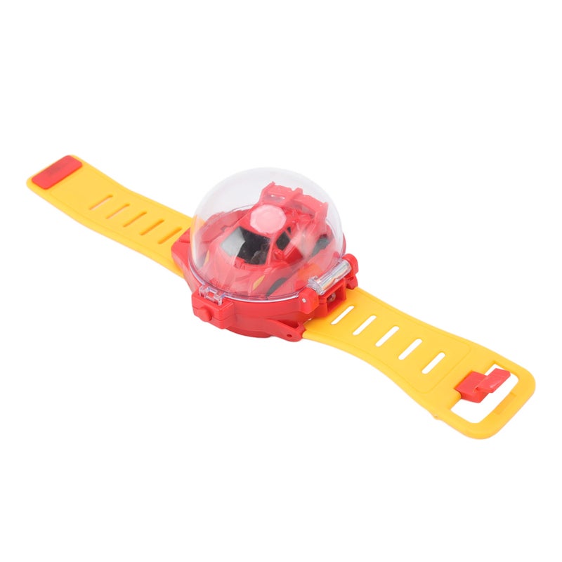 Watch Remote Control Car USB Charging Mini Wireless Remote Control Racing Car Children's Car Toys Gift Red - Image 3