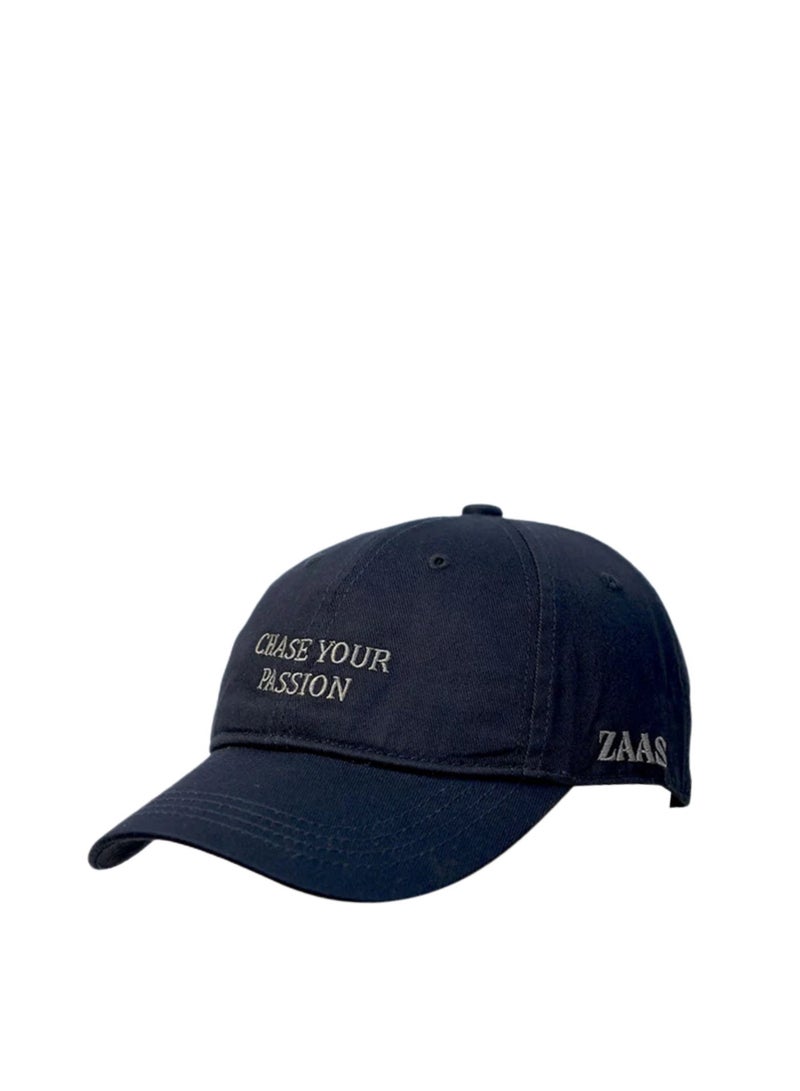 Zaas Black Sunglasses & Navy Blue Cotton Cap Combo for Men and Women | Lightweight Adjustable Hat | Classic Square UV Sunglasses | Stylish Outdoor Set for Travel, Beach & Daily Wear - Image 3