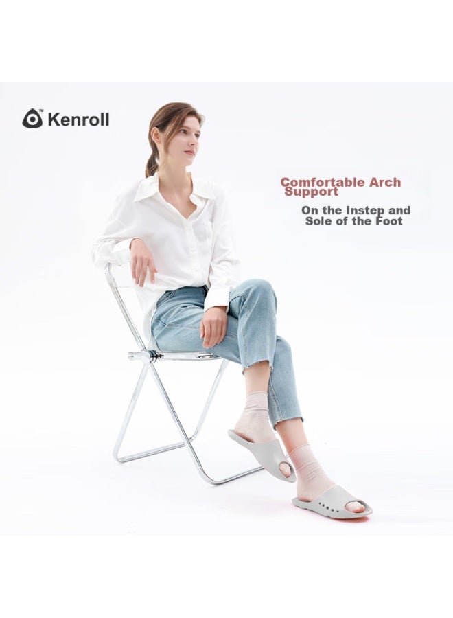 Kenroll Professional Non-slip Slippers, Bathroom Lightweight Odorless Shower Breathable Home Shoes For Men And Women - Image 4