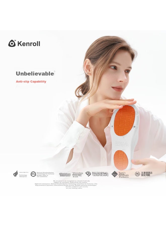 Kenroll Professional Non-slip Slippers, Bathroom Lightweight Odorless Shower Breathable Home Shoes For Men And Women - Image 2