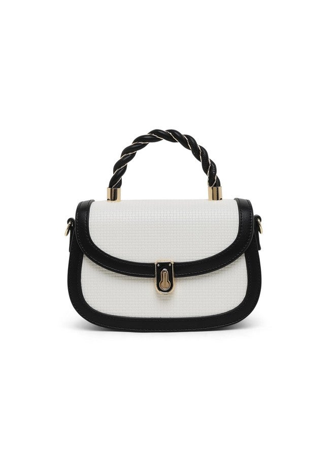 Akiki London Women's Trinity Flap Satchel Handbag for Women | Satchel Bag for Work | Ladies purse | Stylish Shoulder Bag | Gift For Women - Image 1