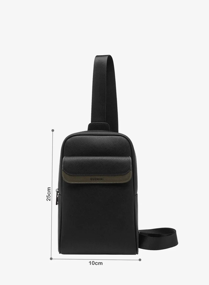DUCHINI Men Adjustable Strap Crossbody Bag