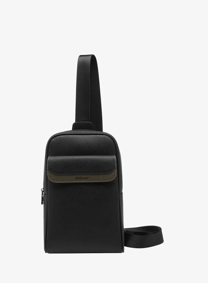 DUCHINI Men Adjustable Strap Crossbody Bag