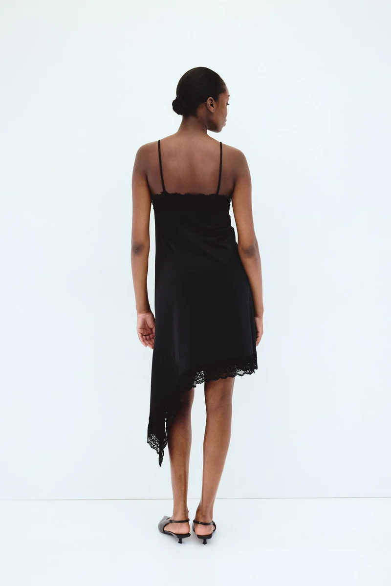 H&M  MAMA Lace-trimmed strappy dress for Women | Best Price UAE