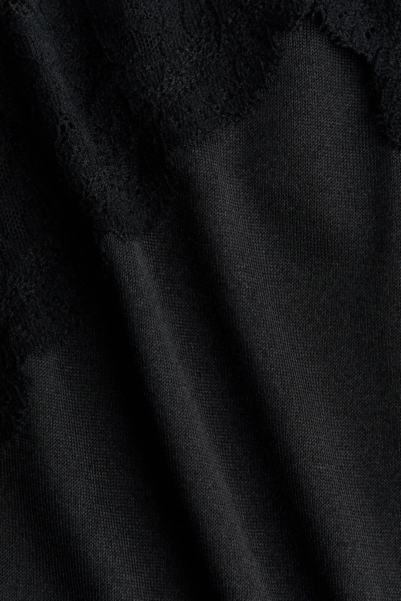 H&M  MAMA Lace-trimmed strappy dress for Women | Best Price UAE