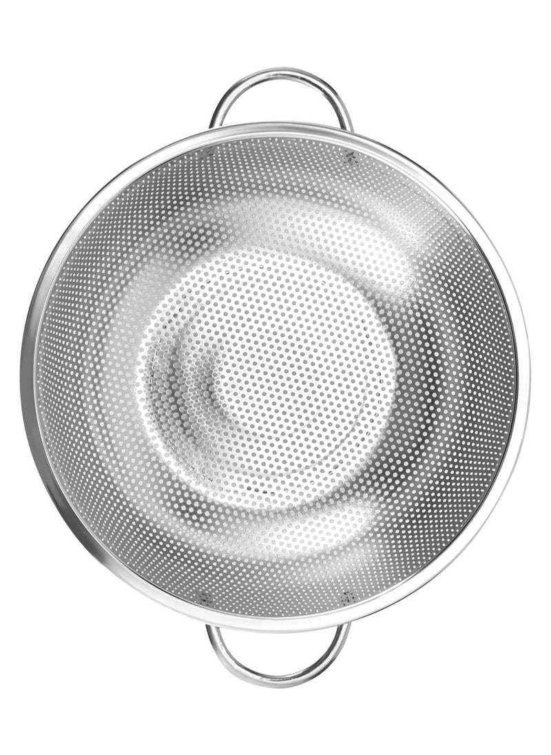 5PCS Mesh Strainers, Stainless Steel Strainers Vegetable Washing Basket Fruits Drain for Pasta Rice Vegetables