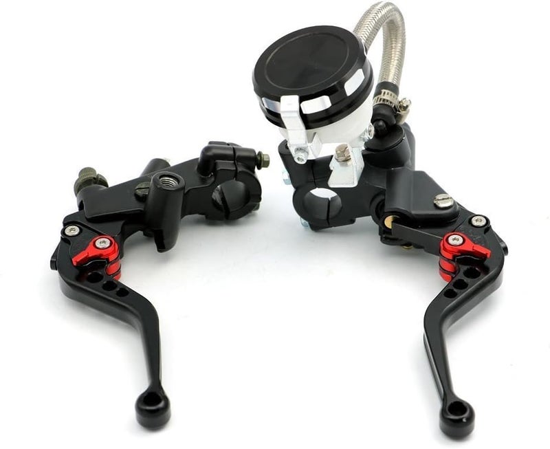 Alpha Rider 7/8" CNC Brake Clutch Master Cylinder Lever Fluid Reservoir for Yamaha Motorcycles - Image 1