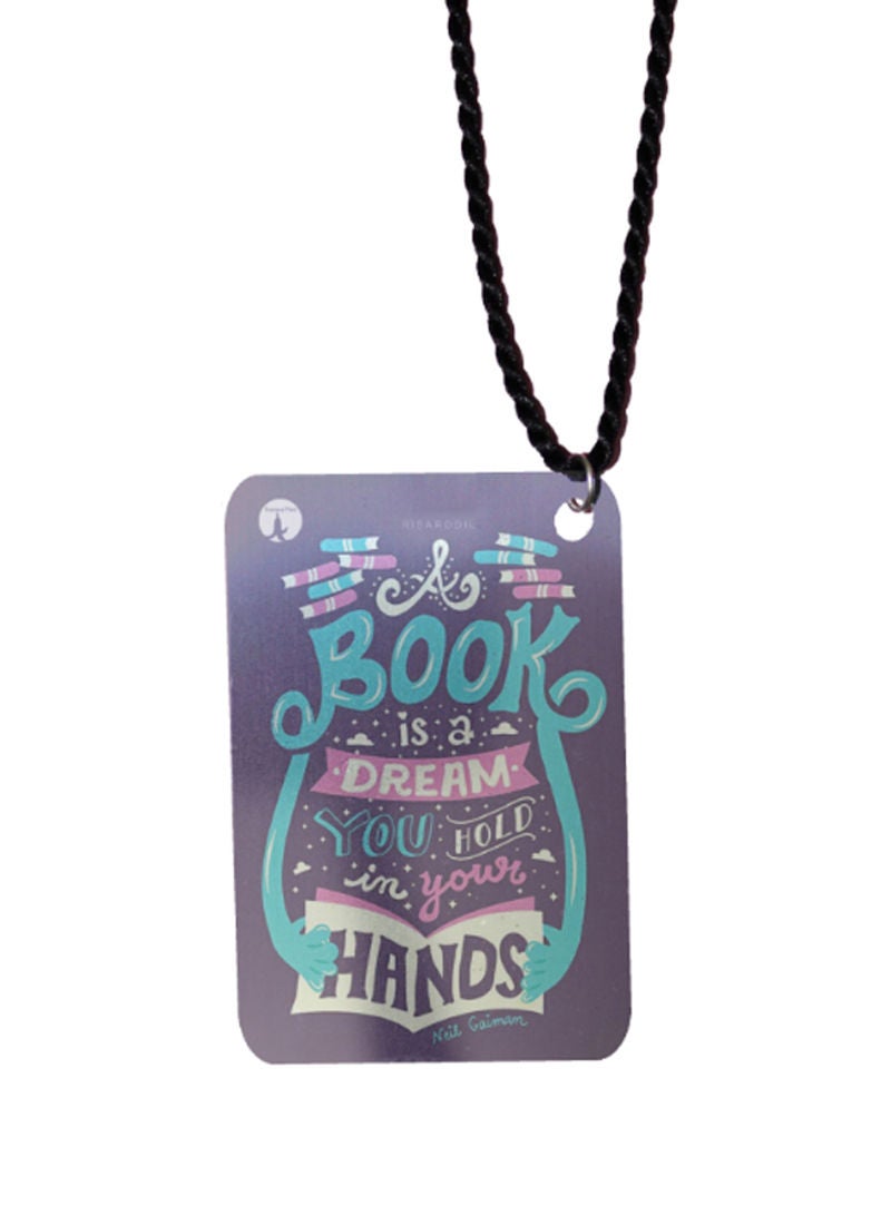 RKN English Phrases Printed Car Mirror Pendant - Image 2