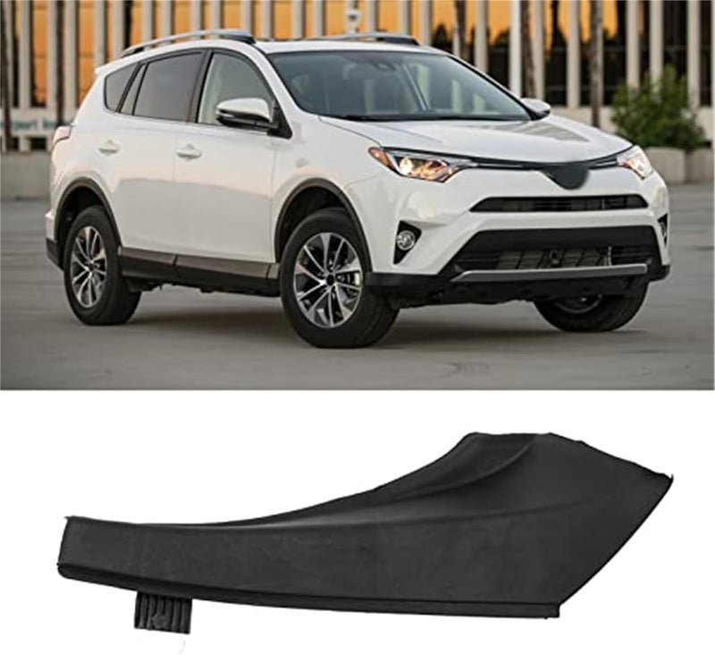 Wivplex Black Front Wiper Side Cowl Extension Cover for RAV4 (2013-2018) - Image 5