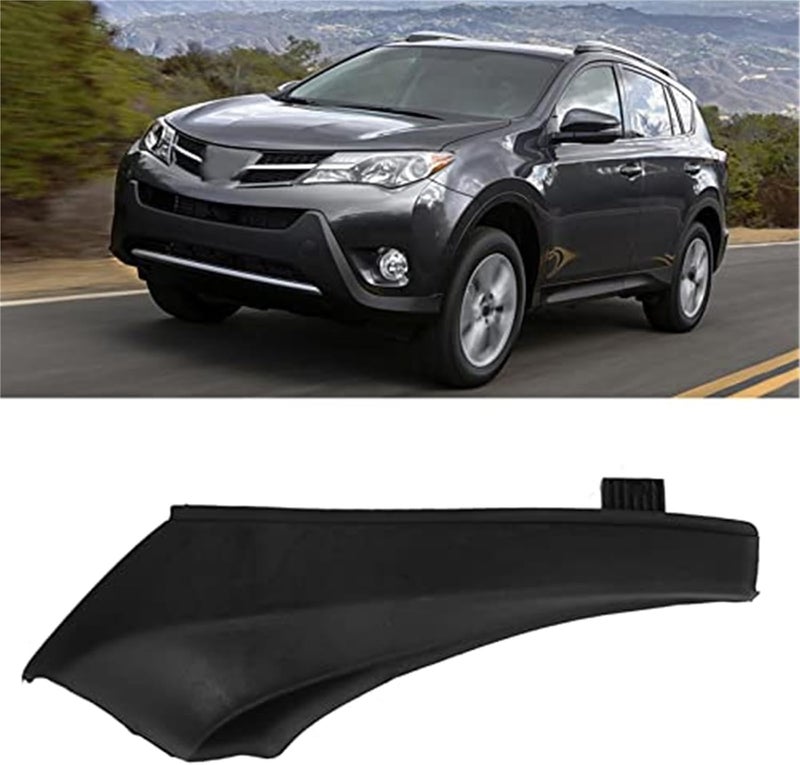 Wivplex Black Front Wiper Side Cowl Extension Cover for RAV4 (2013-2018) - Image 2