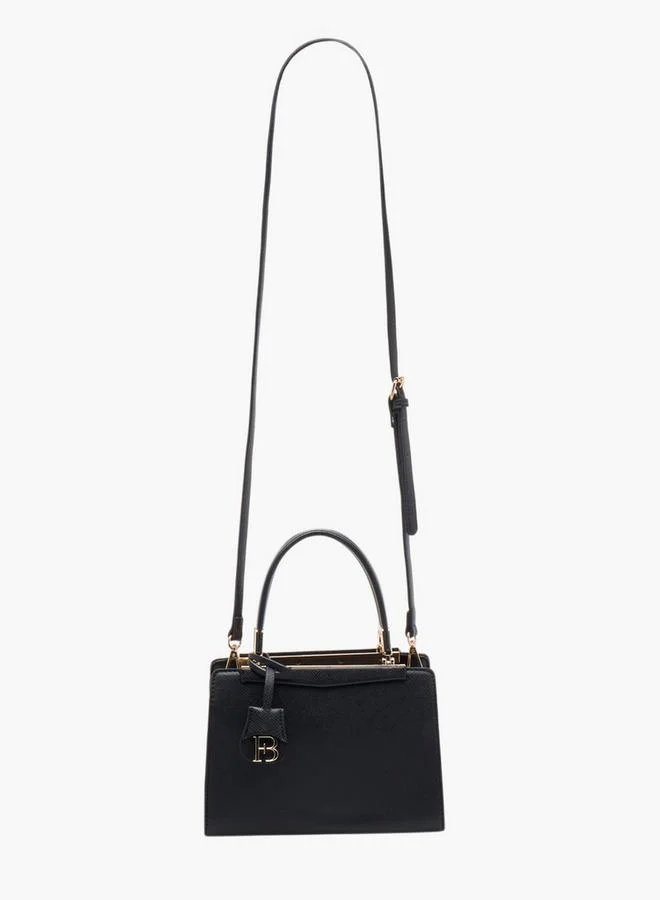 Flora Bella By Shoexpress Textured Tote Bag with Detachable Strap