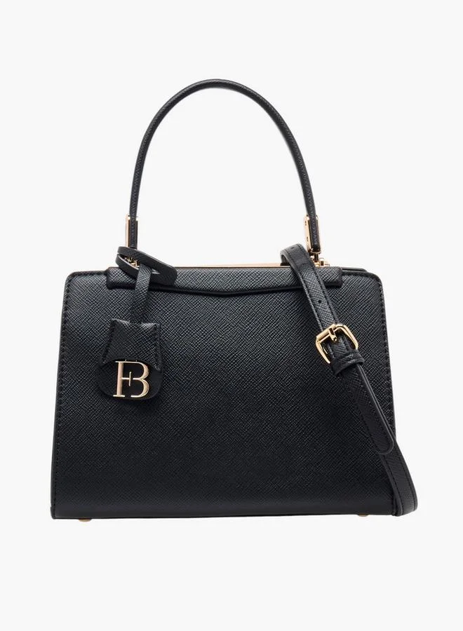 Flora Bella By Shoexpress Textured Tote Bag with Detachable Strap