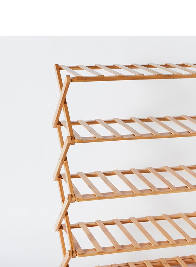 هوم بوكس خزانة أحذية قابلة للطي 5 مستويات من ناتشورا - Image 1