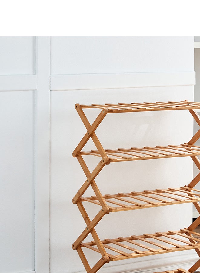 هوم بوكس خزانة أحذية قابلة للطي 5 مستويات من ناتشورا - Image 3