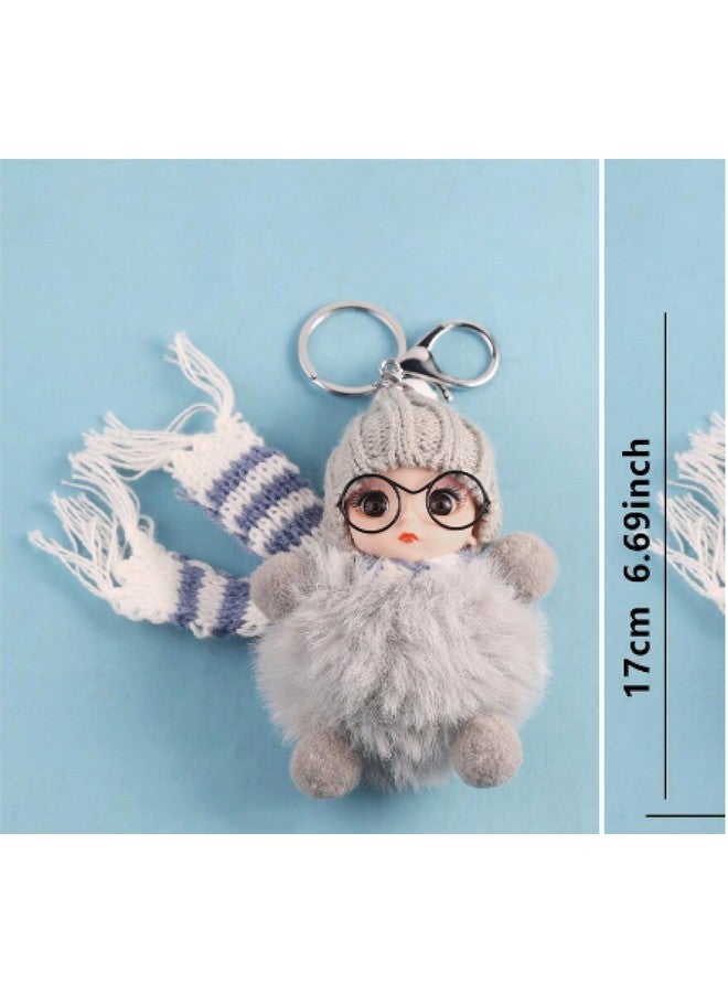 دمى مفاتيح للأطفال مع عيون كبيرة لطيفة - حزمة من 2 - Image 4