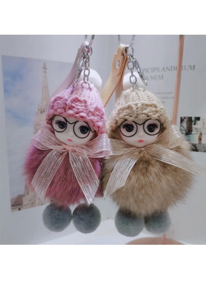 دمى مفاتيح للأطفال مع عيون كبيرة لطيفة - حزمة من 2 - Image 2