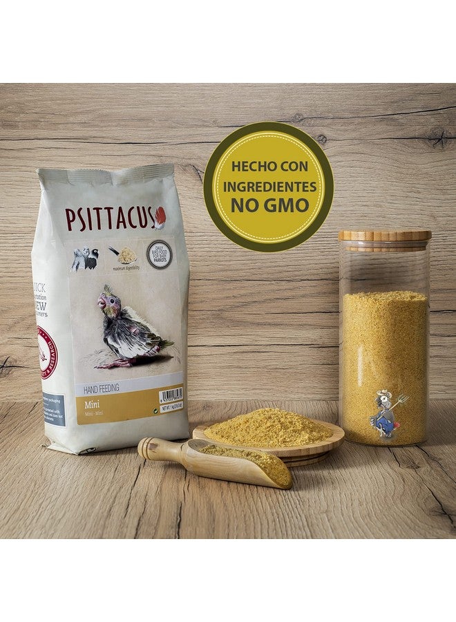 PSITTACUS Mini HandFeeding Formula 2.2 Lb | Diet For Baby Cockatiels, Conures And Galah Cockatoo | Premium Food For Birds, 100% NoGmo - Image 5