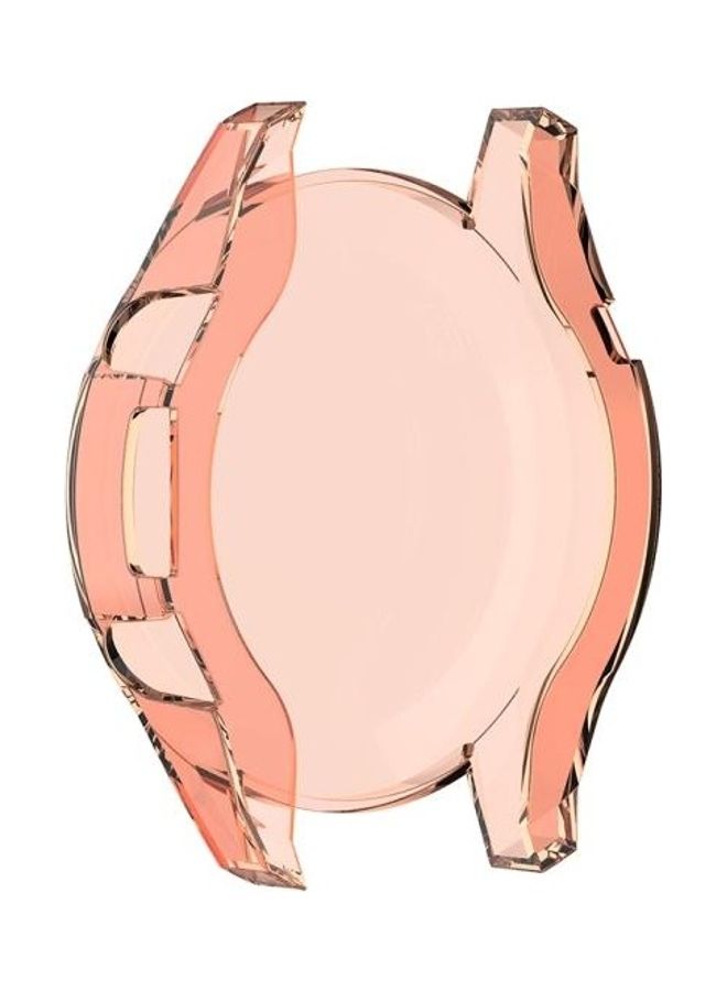 NIBEMINENT Full Coverage Protective Case With Screen For Huawei Watch GT2 46mm Transparent Pink - Image 5