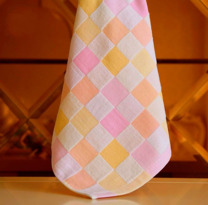 Silky Touch Double Layer Face TowelRumalHandkerchiefHankey Small Soft Size Super Absorbent for Womens Kids Newborns Baby Set of 24 25 25 cm 10 10 inch - Image 2