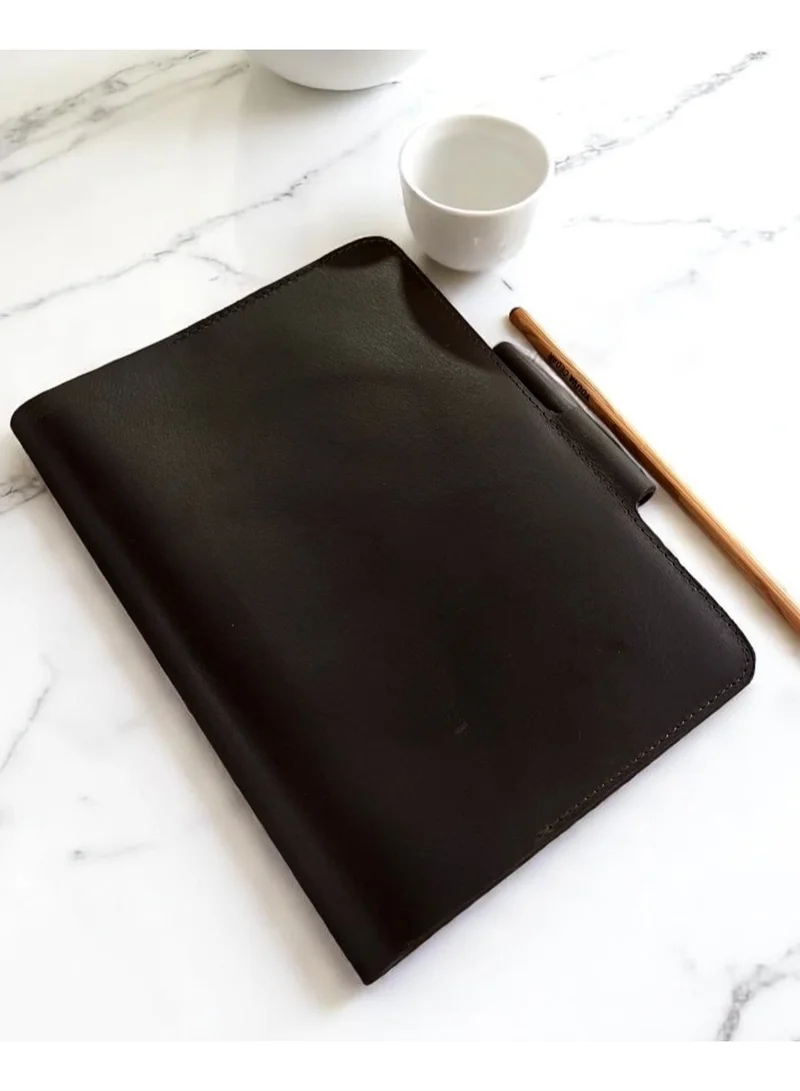 Tohfa Luxe TohfaLuxe Premium Leather Diary - Black