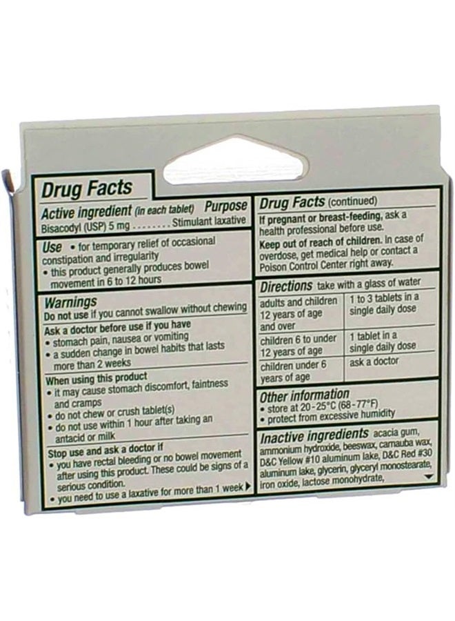 DULCOLAX Laxative Tablets - 10 ct, Pack of 2 - Image 3