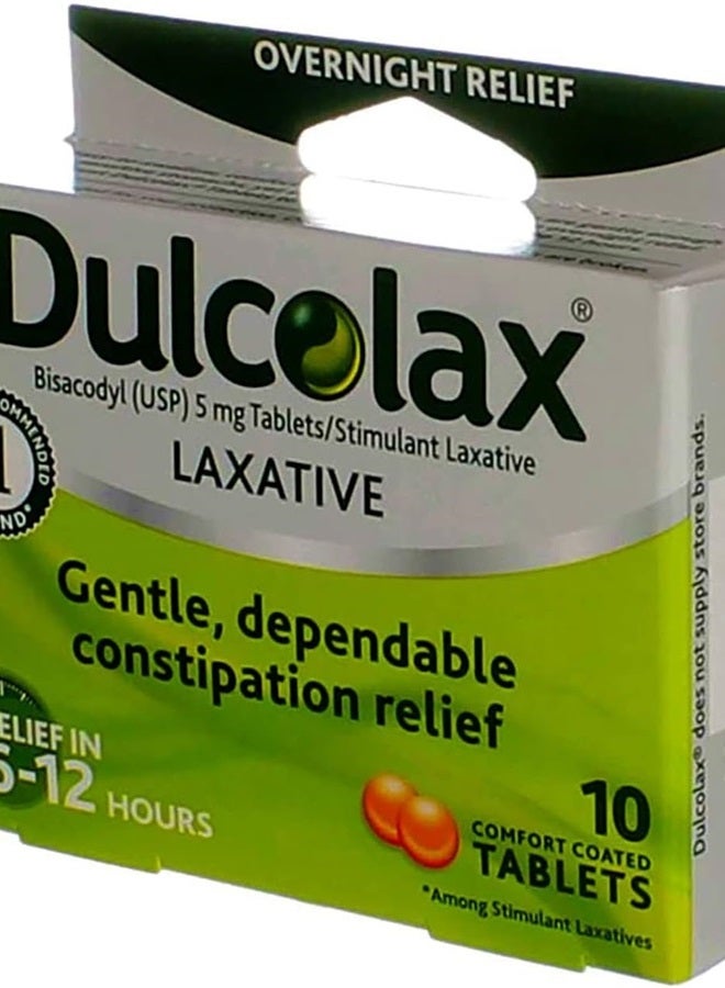 DULCOLAX Laxative Tablets - 10 ct, Pack of 2 - Image 2