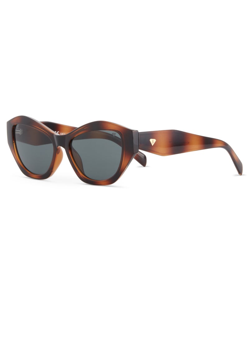 Blancia Full Rim Cat-Eye Sunglasses 1296 C2 - Image 2