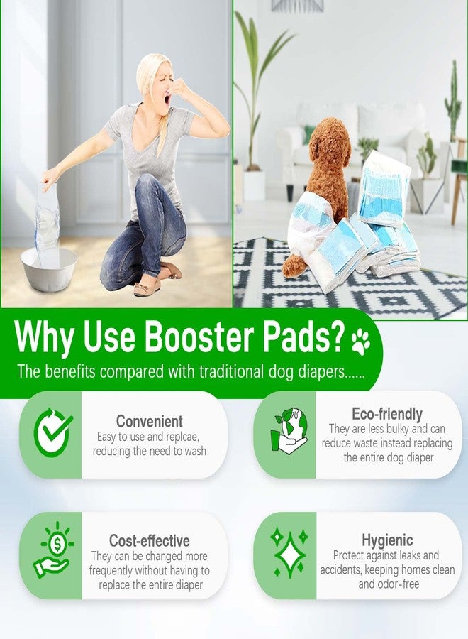 JOCCIK Dog Diaper Liners 100ct Super Soft and Absorbent Dog Diaper Booster Pads for Male Dog Belly Bands or Female Dog Diapers(X-Large, 100pcs) - Image 4