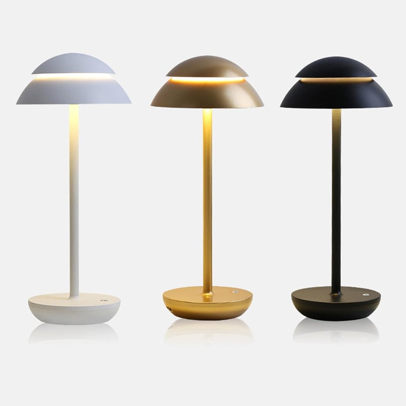 Mushroom Table Lamp, Indirect Lighting, Stylish LED Light, Rechargeable, Battery, Desk Light, Reading Light, 3 Color Modes, Stepless Dimming, Tabletop Light, Creating Atmosphere, Night Light, Nursing Light, Bedside Table, Pillowside Light, Decoration - Image 4