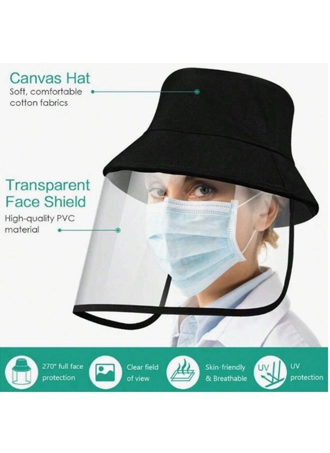 NKX High Quality Protective Unisex Anti Wind Dust Bucket Mask Hat  - Image 4