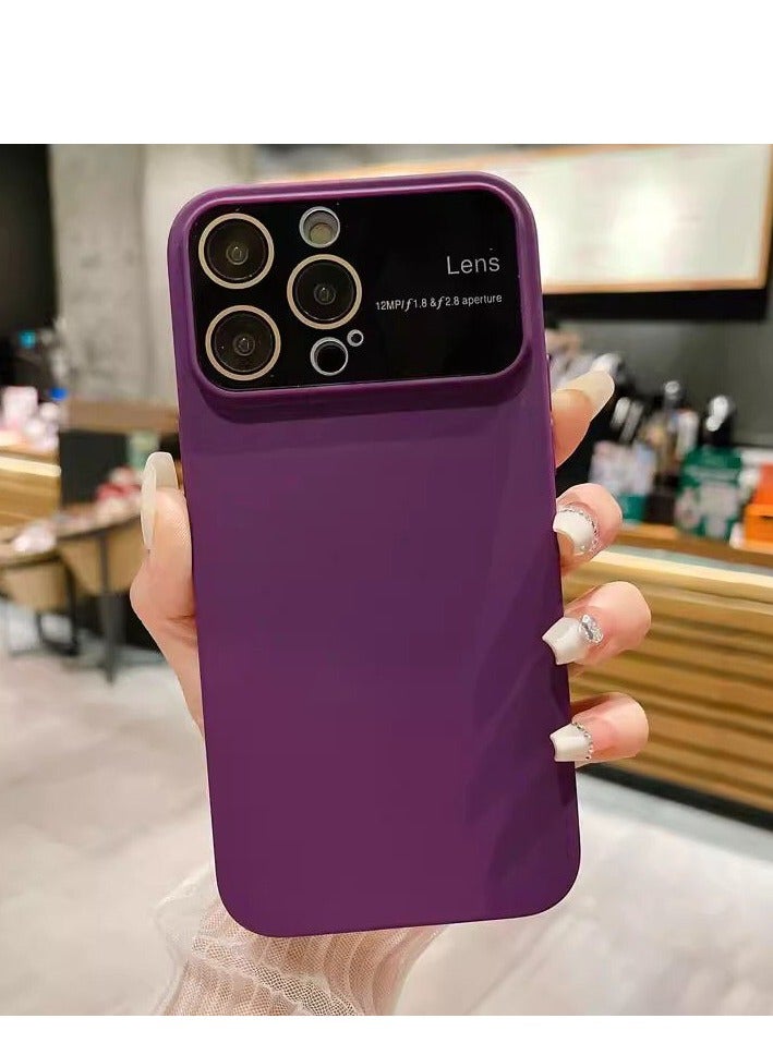 iPhone 12 Pro Case with Camera Lens Protection Silicone Back Cover