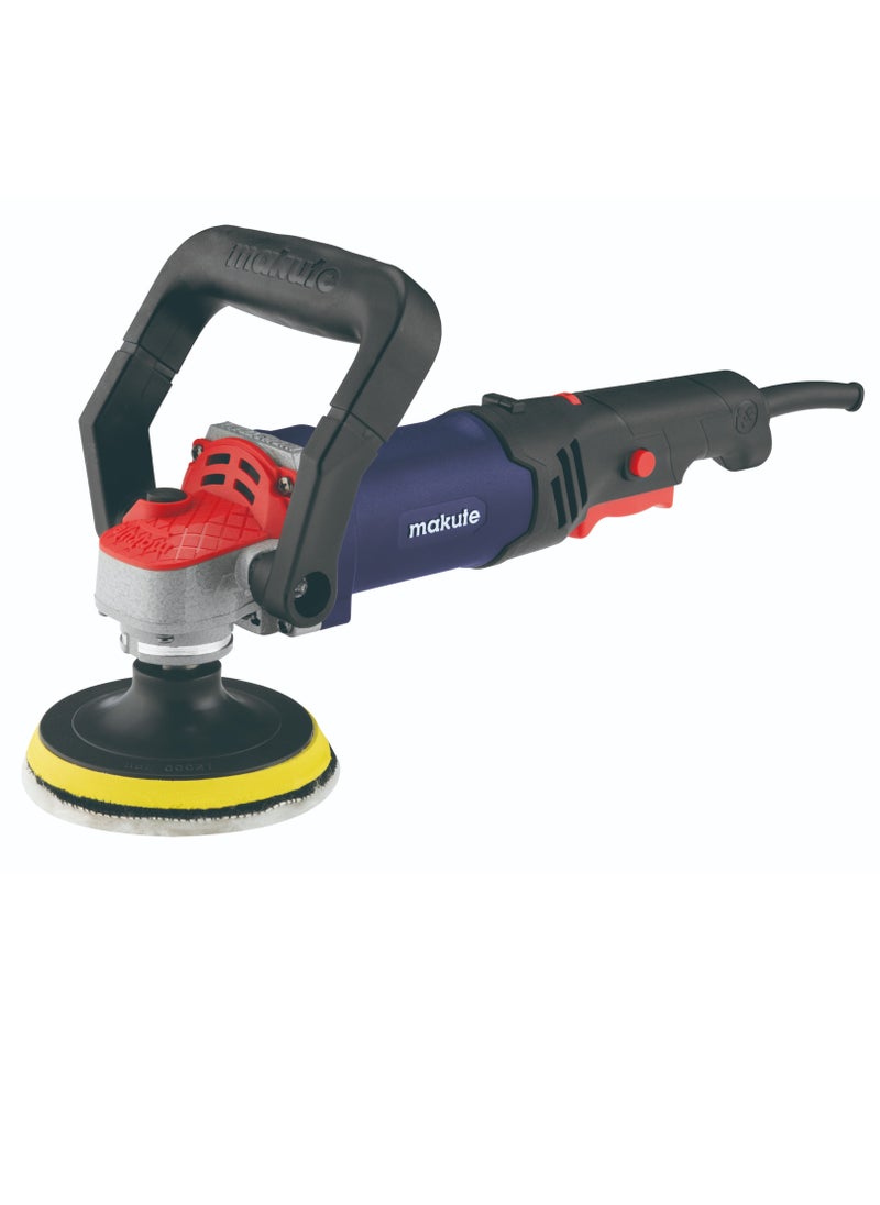 makute CP009 Polishing Machine - 850W High-Performance Electric Polisher for Cars, Motorcycles, Furniture, and Appliances, 3000-11000 RPM, 100-115mm Disc Size, 220-240V  - Image 1