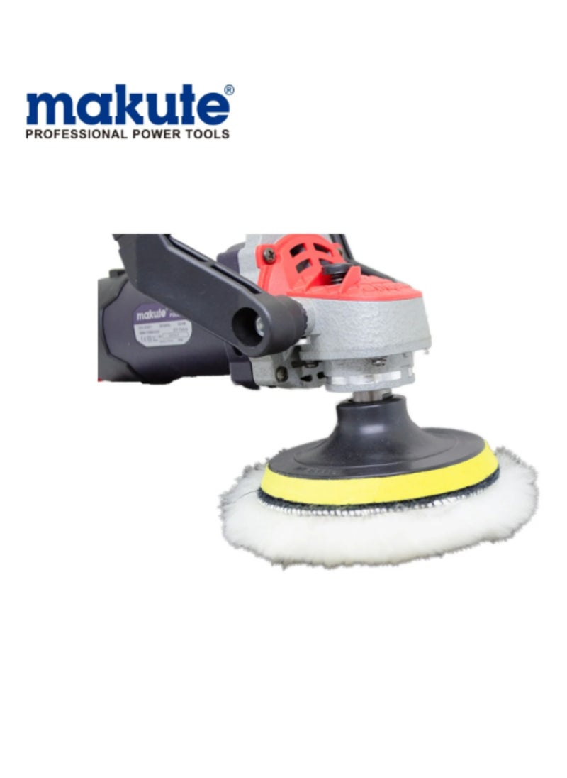 makute CP009 Polishing Machine - 850W High-Performance Electric Polisher for Cars, Motorcycles, Furniture, and Appliances, 3000-11000 RPM, 100-115mm Disc Size, 220-240V  - Image 3